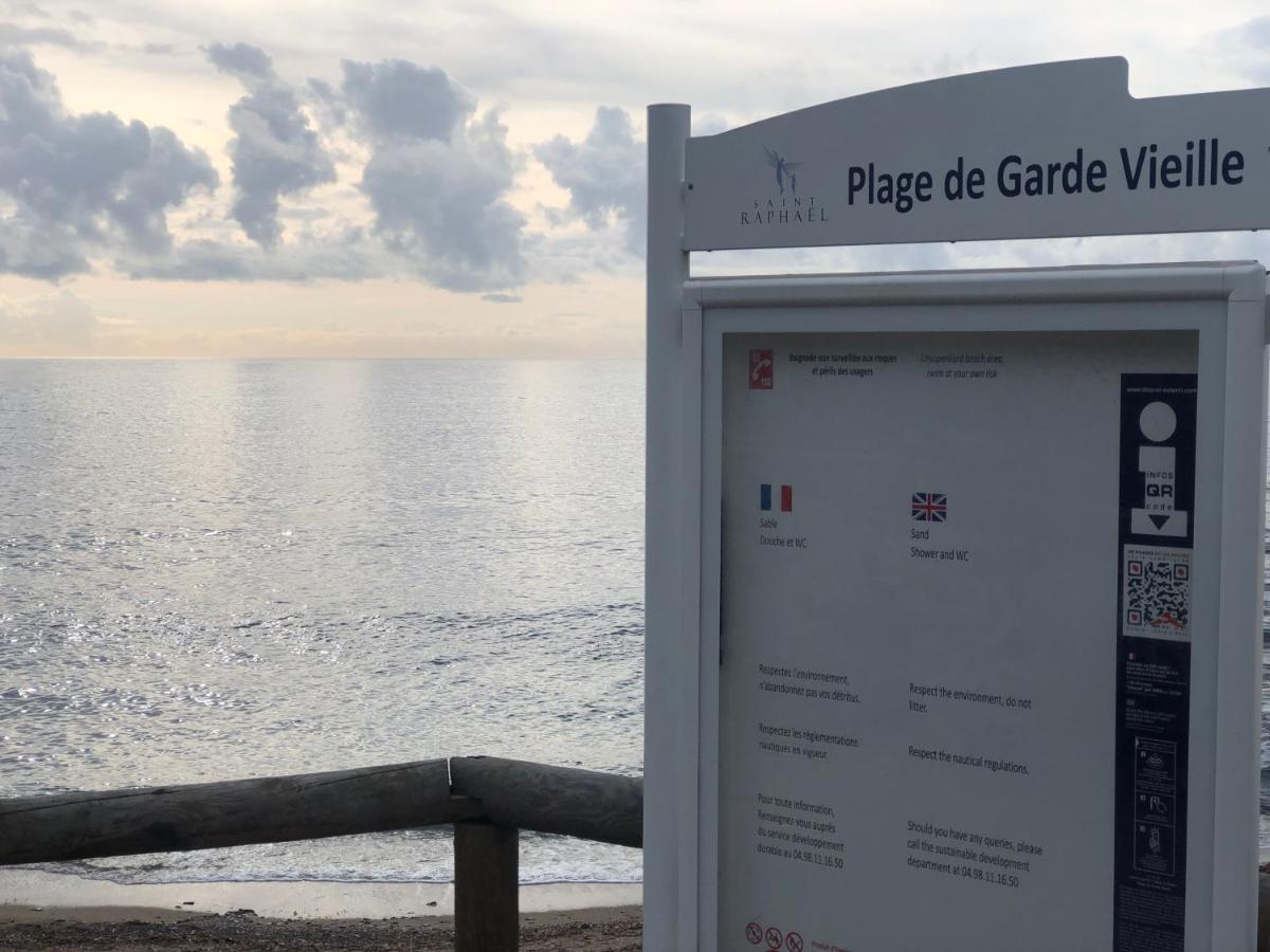 Apartament Boulouris Panorama Vue Mer Saint-Raphaël Zewnętrze zdjęcie
